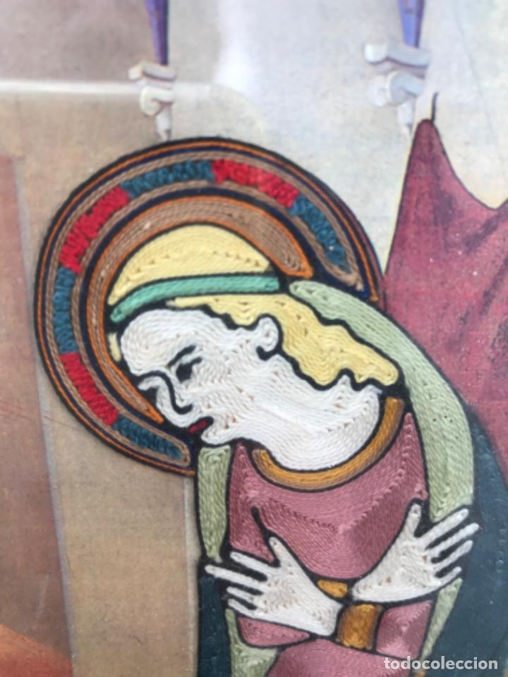 Otros objetos de arte: Cuadro, hilos, Virgen y Angel - Foto 4