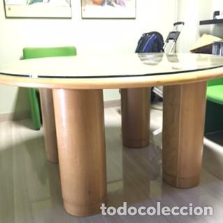 Otros objetos de arte: MESA JUNTAS CENTRO COMEDOR DISE&Ntilde;O ROBLE - Foto 2