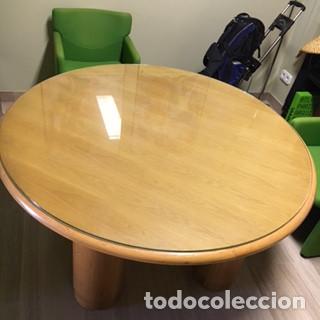 Otros objetos de arte: MESA JUNTAS CENTRO COMEDOR DISE&Ntilde;O ROBLE - Foto 3