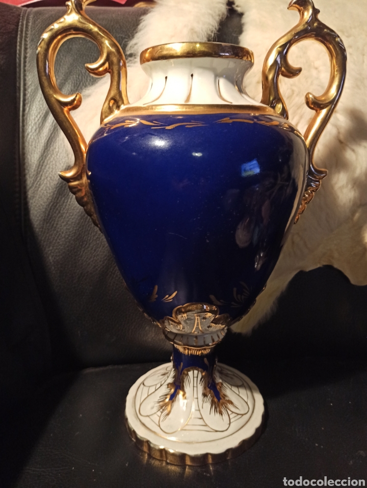 Otros objetos de arte: Jarr&oacute;n de porcelanas RAMGI MANISES - Foto 5