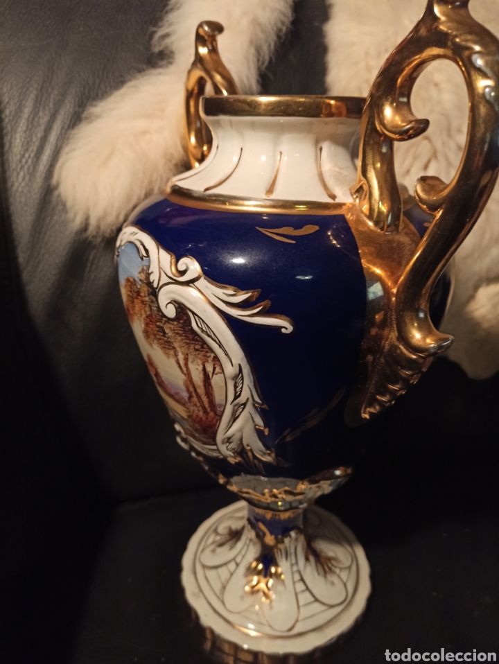 Otros objetos de arte: Jarr&oacute;n de porcelanas RAMGI MANISES - Foto 8
