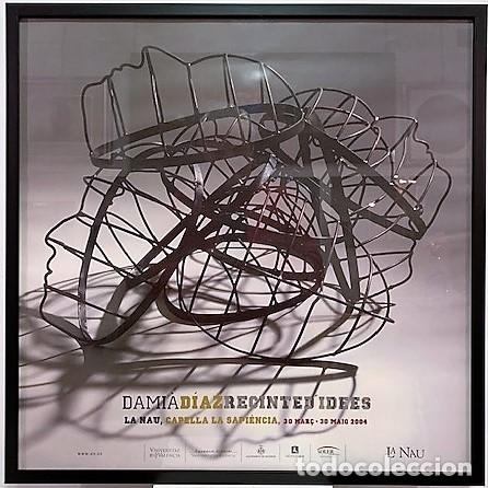 Otros objetos de arte: CARTEL EXPOSICI&Oacute;N DAMI&Aacute; D&Iacute;AZ. 2004. - Foto 1