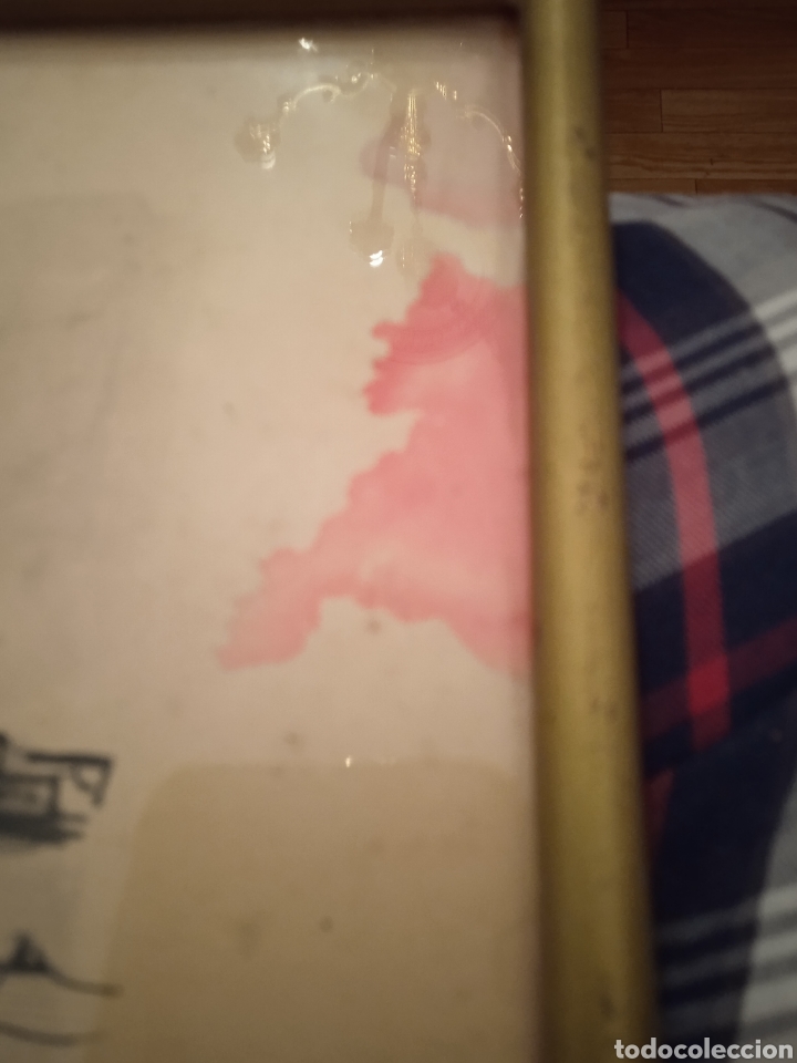 Otros objetos de arte: DIBUJO LA GRA&Ntilde;A FERROL 1969 - Foto 2