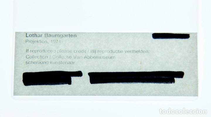 Otros objetos de arte: Lothar BAUMGARTEN - Photo Projektion, 1971 - Foto 4