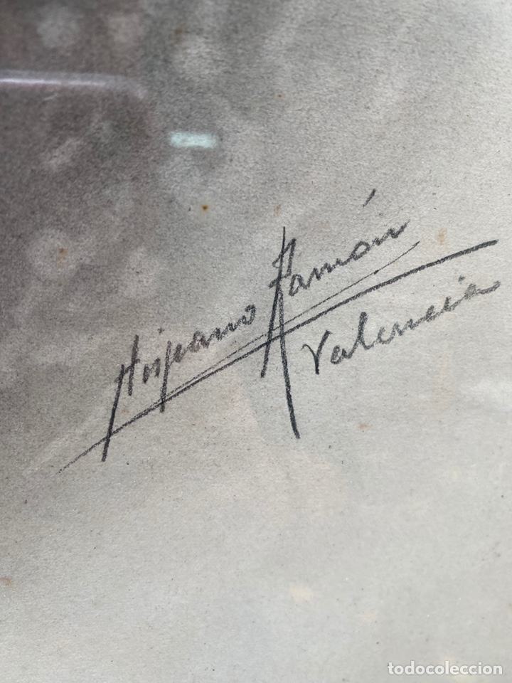 Otros objetos de arte: Retrato Dama. Firmado - Foto 3