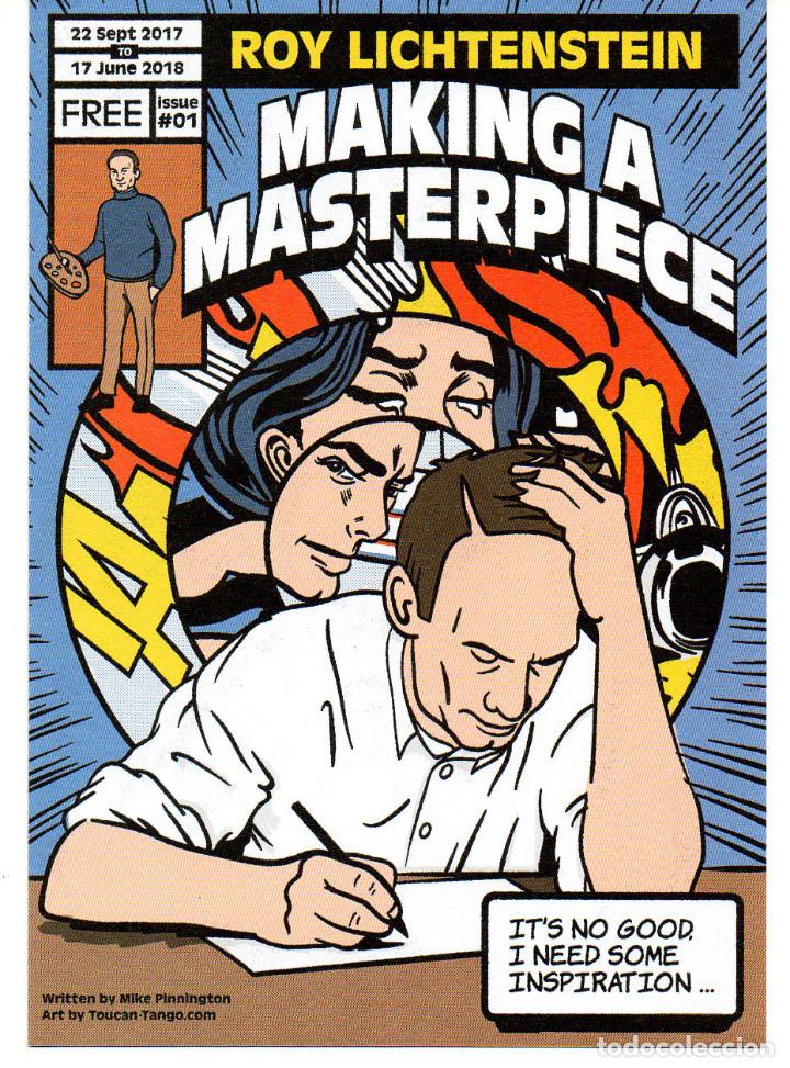 Otros objetos de arte: Pop art. Comic Roy Lichtenstein. Tate Liverpool, 2017. - Foto 1