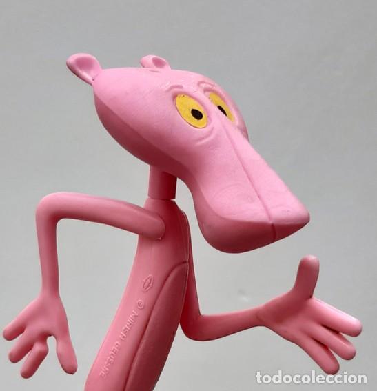 Otros objetos de arte: FIGURA articulada PANTERA ROSA. Detergente SKIP. Original de los 70