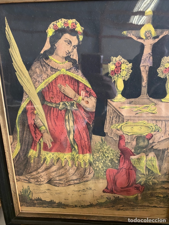 Otros objetos de arte: Cuadro Virgen - Foto 2