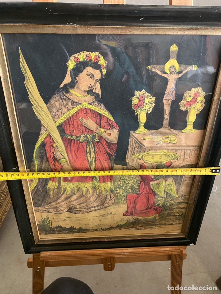 Otros objetos de arte: Cuadro Virgen - Foto 3