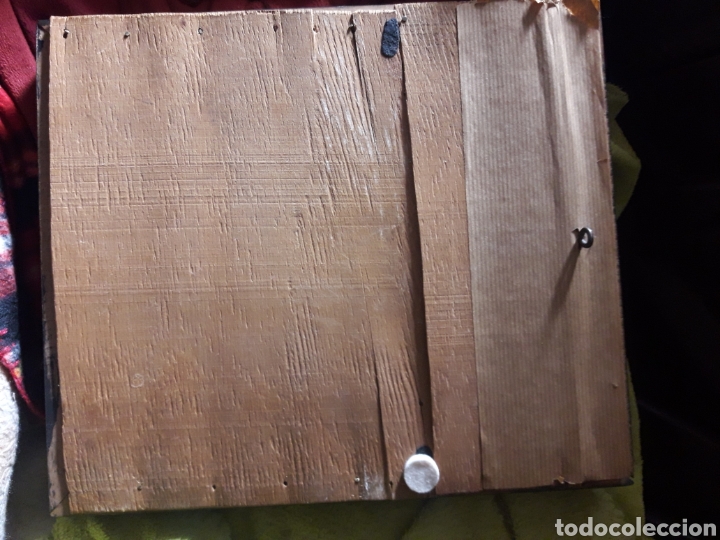 Otros objetos de arte: Antiguo esmalte sobre cobre, Lagartera - Foto 4