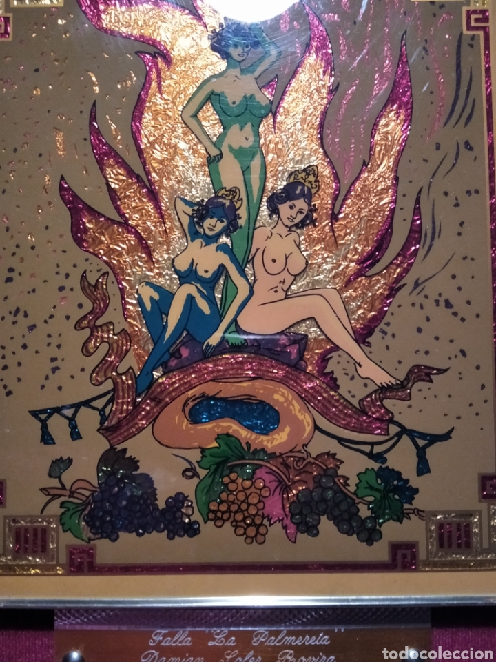 Otros objetos de arte: Falla La Palmereta Dami&aacute;n Soler Rovira, Vocal marzo 1978 - Foto 3
