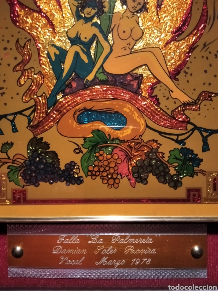 Otros objetos de arte: Falla La Palmereta Dami&aacute;n Soler Rovira, Vocal marzo 1978 - Foto 4