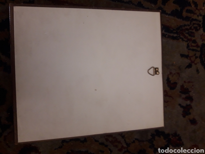 Otros objetos de arte: Cuadro damasquinado en oro, &Aacute;guila bicefala - Foto 3