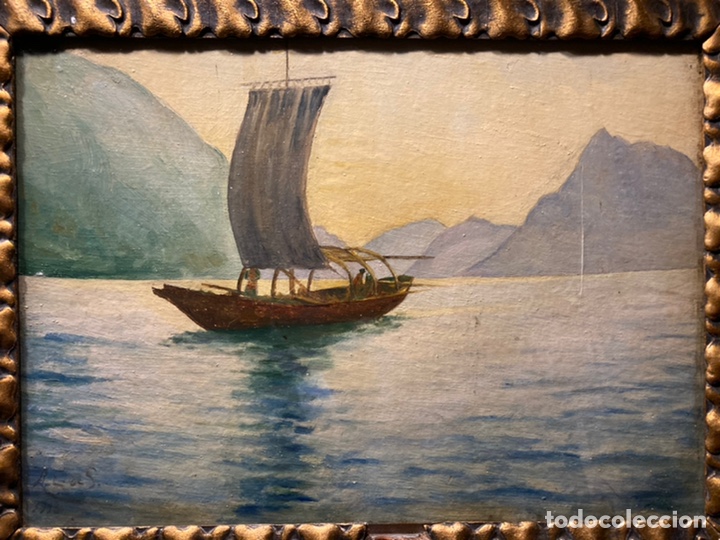 Otros objetos de arte: Oleo firmado - Foto 2