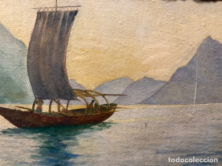 Otros objetos de arte: Oleo firmado - Foto 3
