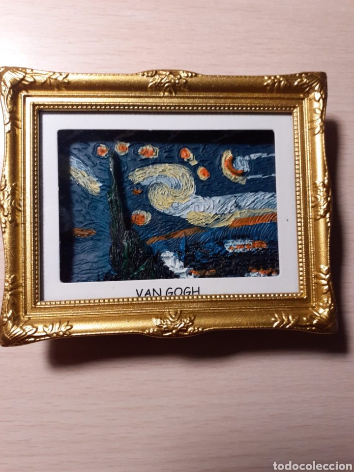 Otros objetos de arte: Marco noche estrellada Van Gogh - Foto 2