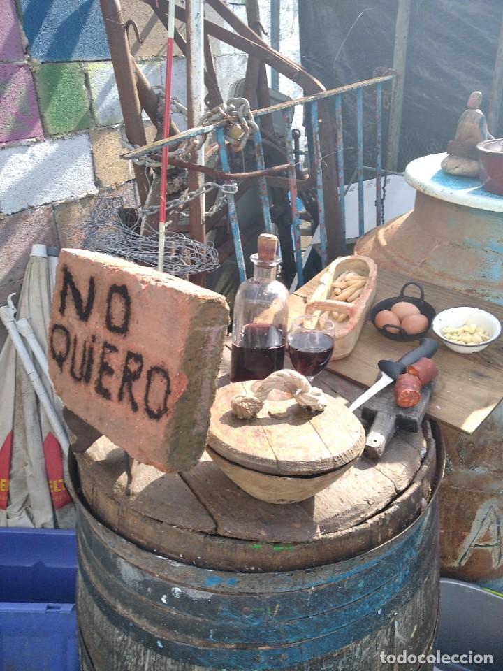 Otros objetos de arte: No quiero en ladrillo antiguo - Foto 2