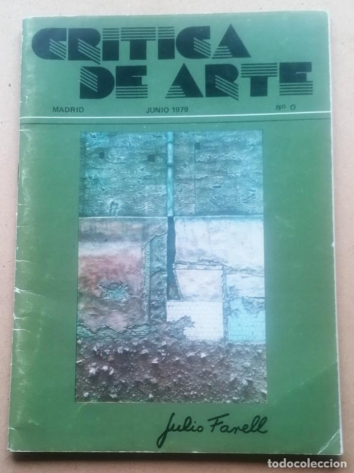 Otros objetos de arte: Cr&iacute;tica de arte, junio de 1979, n&ordm; 0