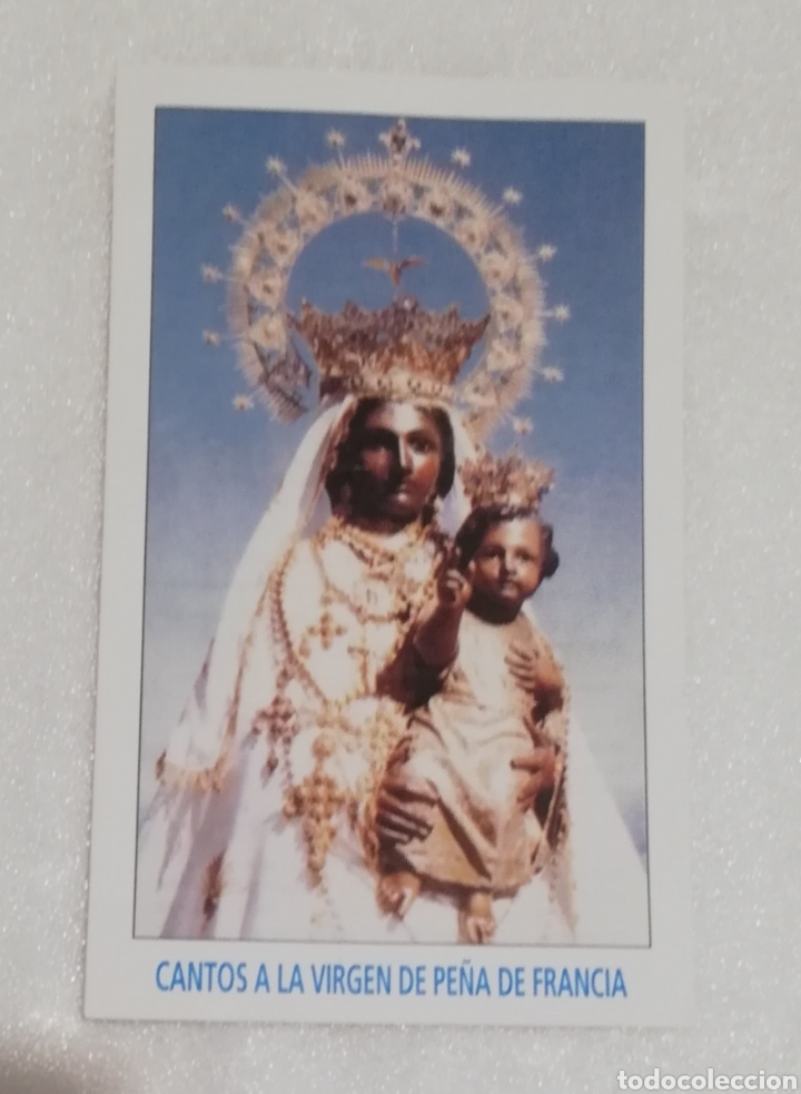Otros objetos de arte: Canto a la Virgen de la Pe&ntilde;a de Francia - Foto 1