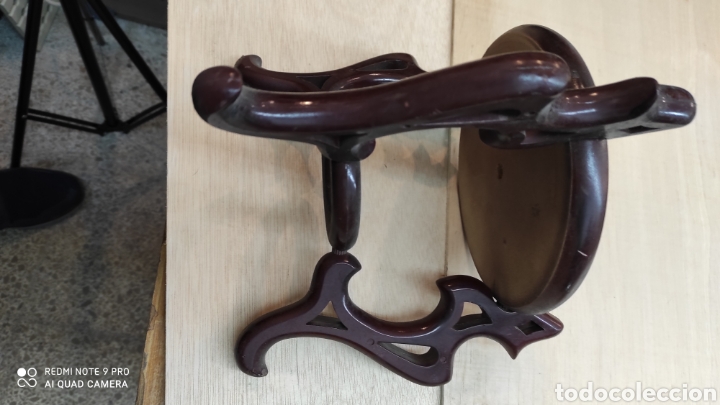 Otros objetos de arte: Base para realce de figuras, jarrones,etc. Madera. - Foto 3