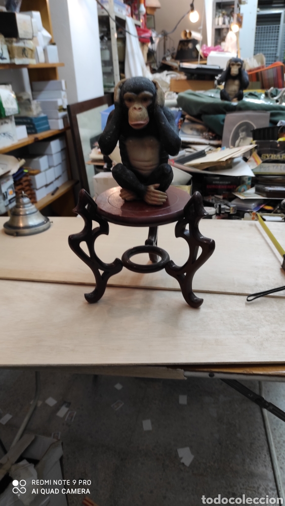 Otros objetos de arte: Base para realce de figuras, jarrones,etc. Madera. - Foto 5