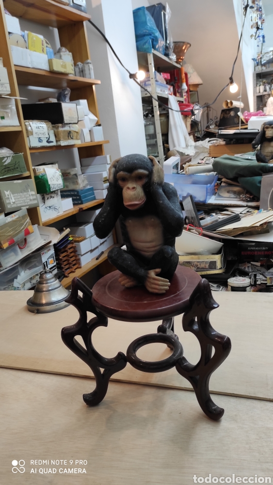Otros objetos de arte: Base para realce de figuras, jarrones,etc. Madera. - Foto 6