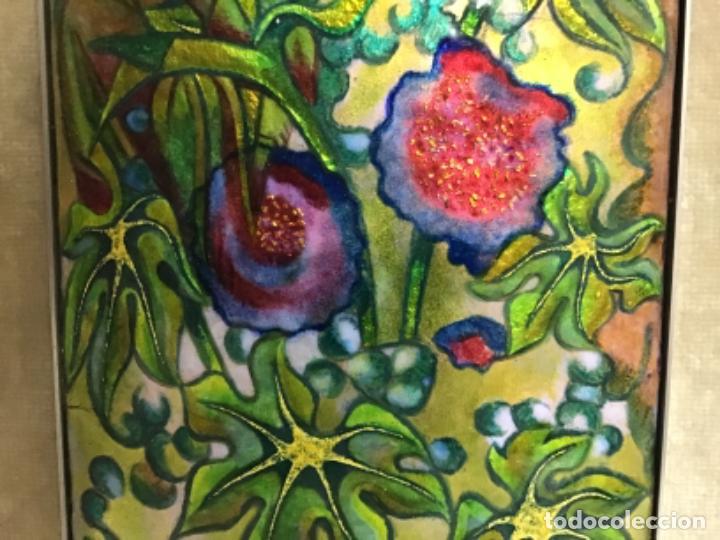 Otros objetos de arte: ESMALTE SOBRE COBRE, CUADRO - Foto 2