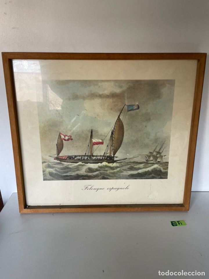 Otros objetos de arte: CUADRO MOTIVO ALTA MAR - Foto 1