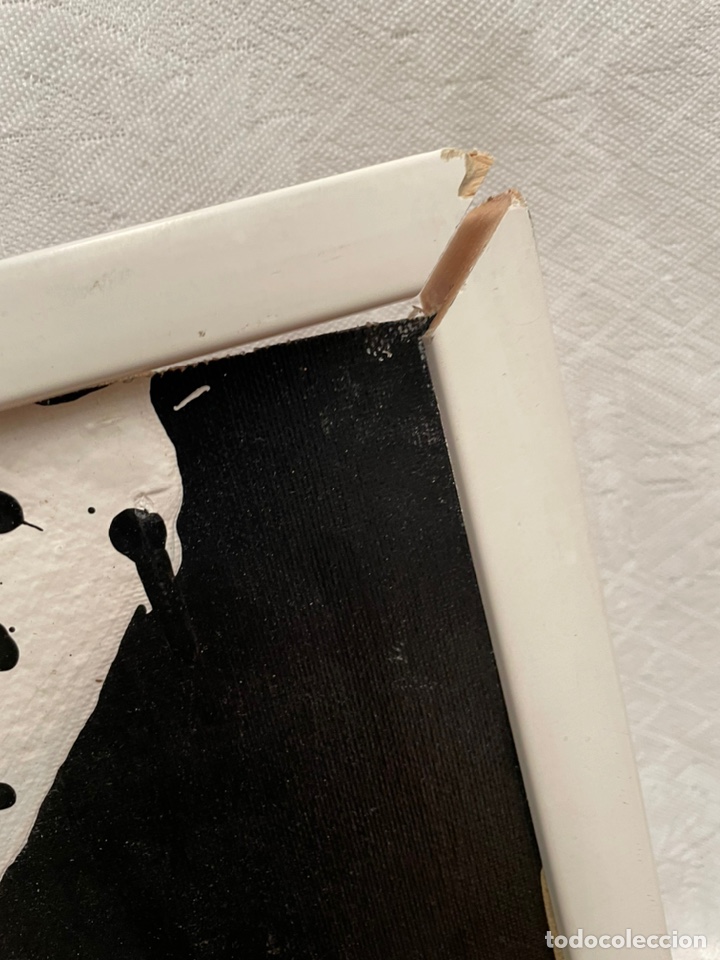 Otros objetos de arte: CUADRO ABSTRACTO CON DEDICATORIA - Foto 3