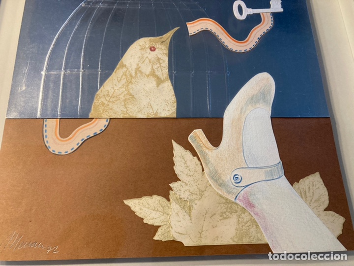 Otros objetos de arte: Manuel Mena. T&eacute;cnica mixta - Foto 3