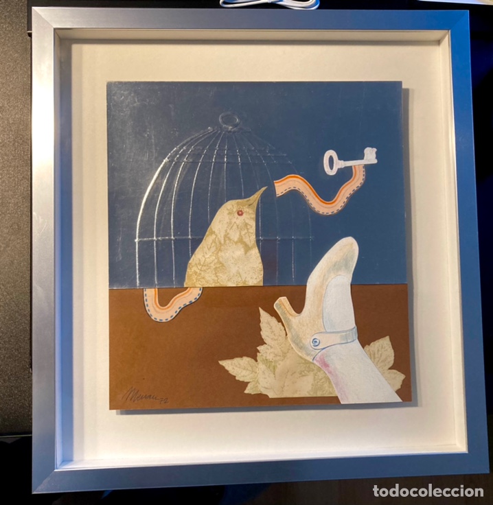Otros objetos de arte: Manuel Mena. T&eacute;cnica mixta - Foto 1