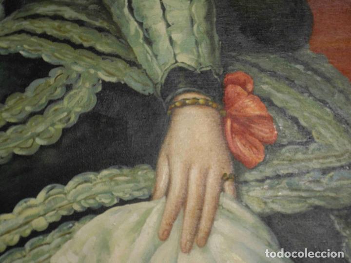 Otros objetos de arte: CUADRO CL&Aacute;SICO MENINA 225x125 - Foto 4