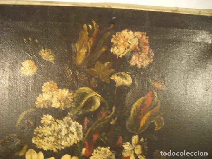 Otros objetos de arte: OLEO BODEGON JARRON FLORES BLANCAS - Foto 2