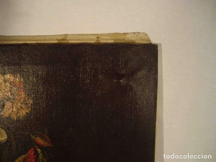 Otros objetos de arte: OLEO BODEGON JARRON FLORES BLANCAS - Foto 5
