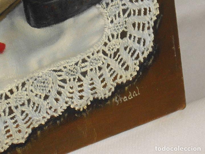 Otros objetos de arte: OELO BODEGON GAFAS BIBLIA PLANCHA - Foto 2