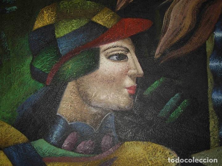 Otros objetos de arte: CUADRO 4 SERIE FANTASIA DE CARNAVAL - Foto 3