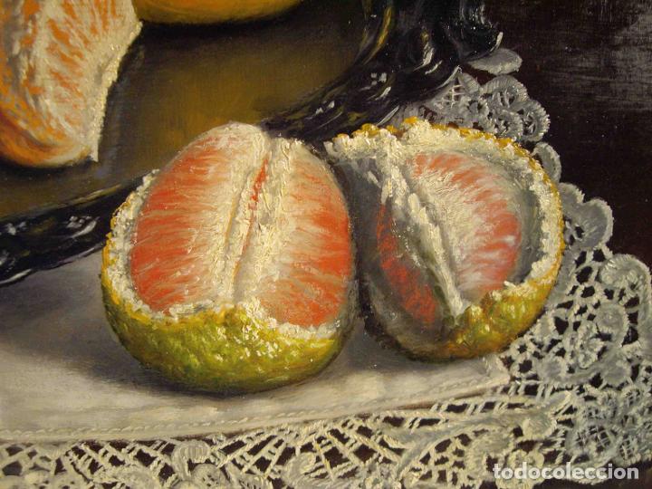 Otros objetos de arte: OLEO BODEGON NARANJAS F PRADALES &nbsp;&nbsp;&nbsp;&nbsp;&nbsp; - Foto 5