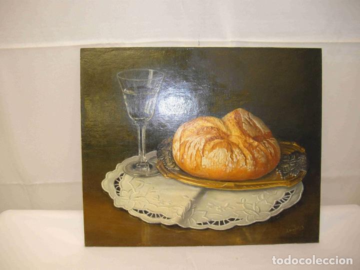 Otros objetos de arte: OLEO BODEGON PRADALES HOGAZA - Foto 1