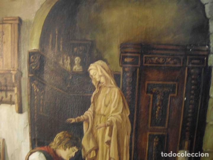 Otros objetos de arte: OLEO SOBRE LIENZO TALLISTA - Foto 3