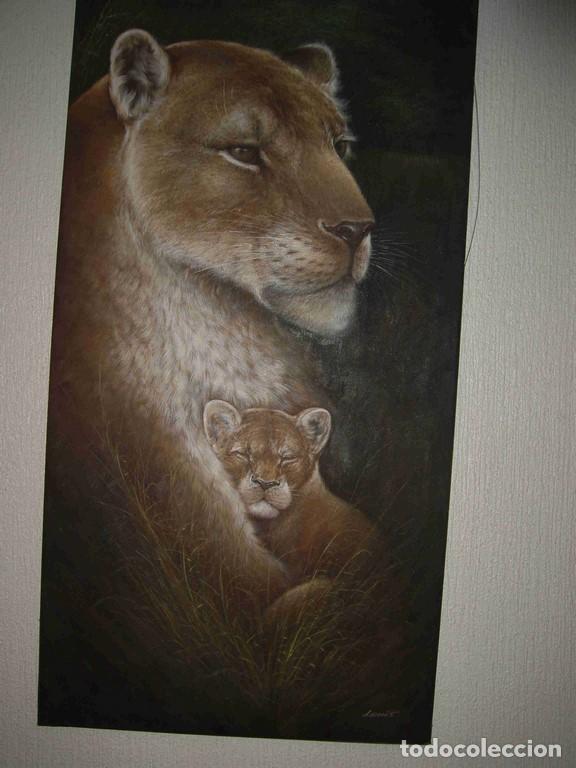 Otros objetos de arte: CUADRO LEONA 120X60 - Foto 1