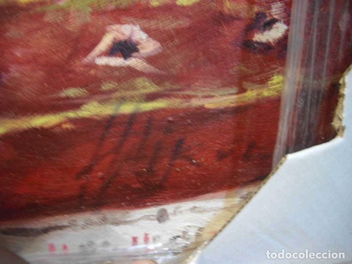 Otros objetos de arte: OLEO NI&Ntilde;A MOGOL - Foto 5