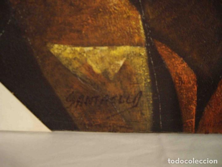 Otros objetos de arte: OLEO PAREJA CUBISTA - Foto 5