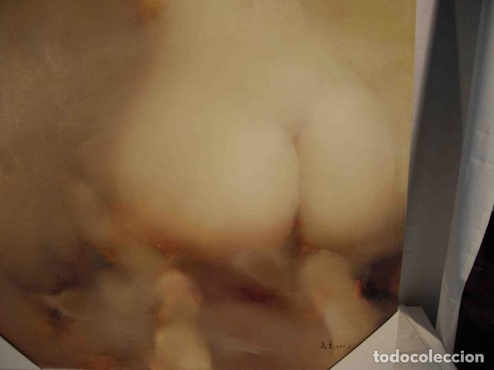 Otros objetos de arte: OLEO SOBRE LIENZO DESNUDO ESPALDA - Foto 2