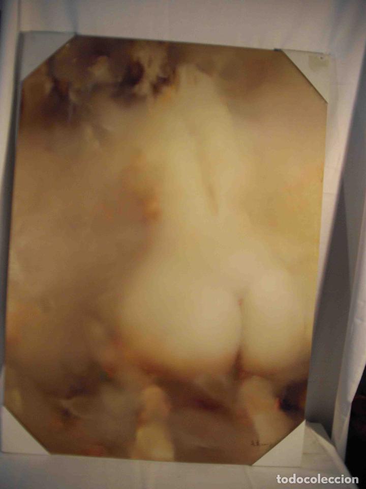 Otros objetos de arte: OLEO SOBRE LIENZO DESNUDO ESPALDA - Foto 1