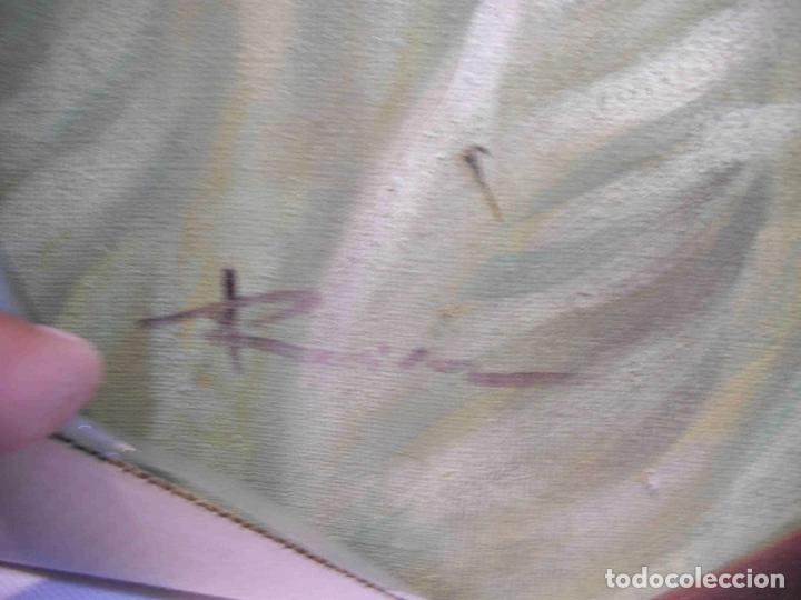 Otros objetos de arte: OLEO CAMPESINO BEDUINO - Foto 6
