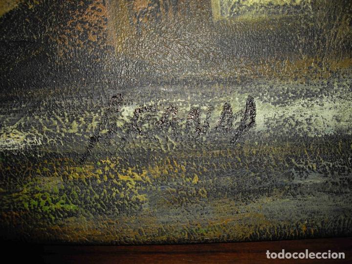 Otros objetos de arte: OLEO BAILE MASCARAS - Foto 2