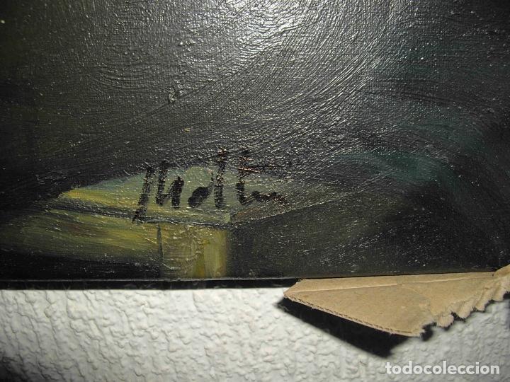 Otros objetos de arte: OLEO COMIENDO EN TABERNA - Foto 2
