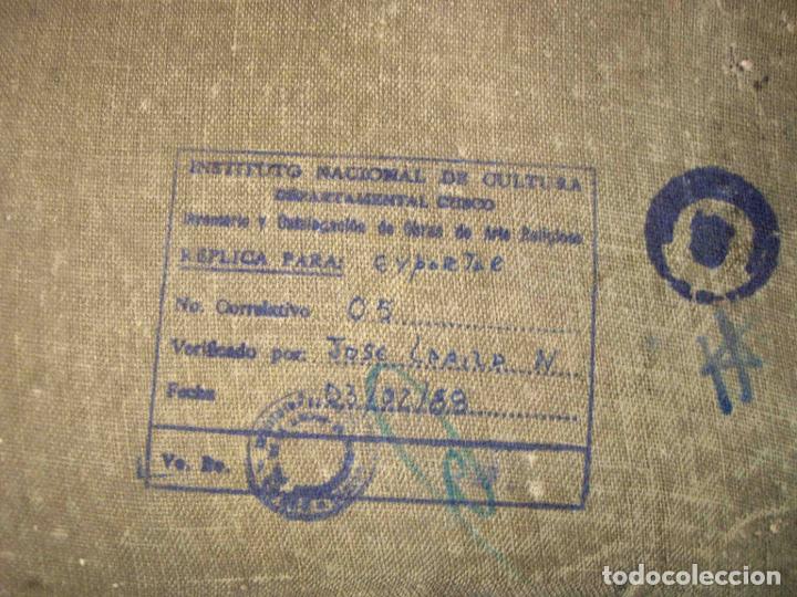 Otros objetos de arte: OLEO LIENZO ARCANGEL CUZCO N&ordm; 4 - Foto 7