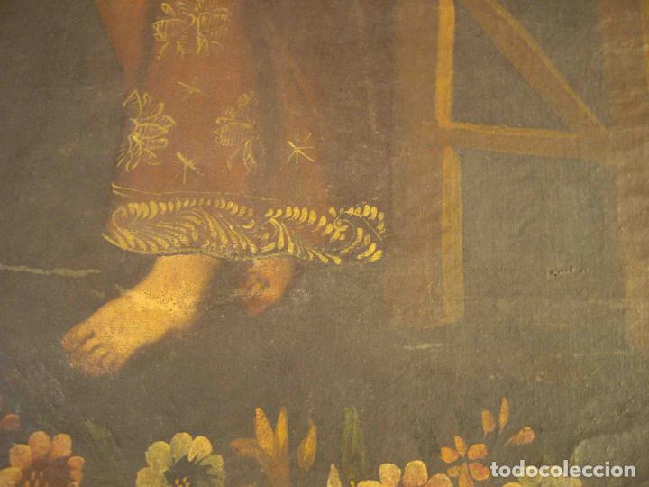 Otros objetos de arte: OLEO LIENZO VIRGEN CUZQUE&Ntilde;A N&ordm; 3 - Foto 5