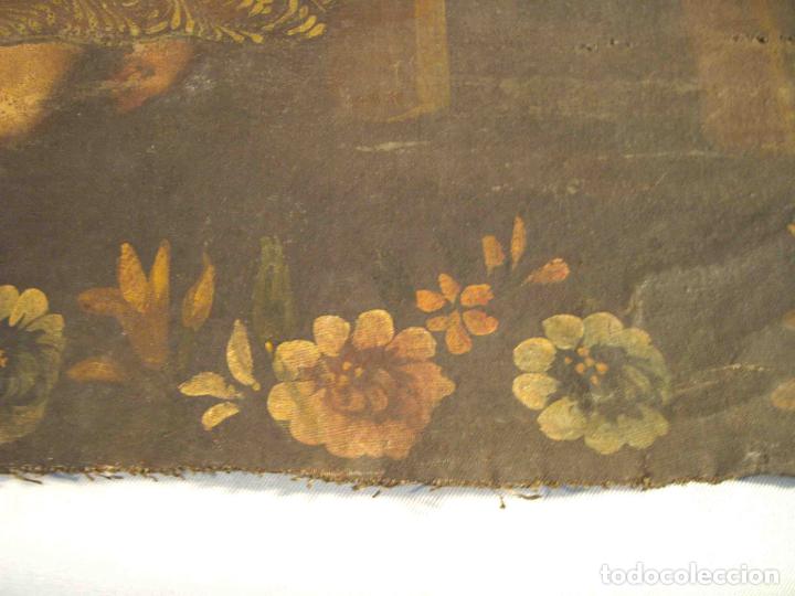 Otros objetos de arte: OLEO LIENZO VIRGEN CUZQUE&Ntilde;A N&ordm; 3 - Foto 6